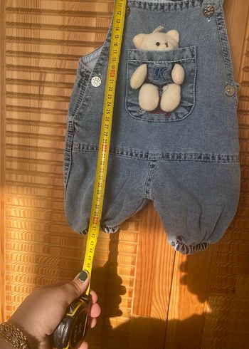 Kot bahçıvan tulum bebek  - Görsel 2