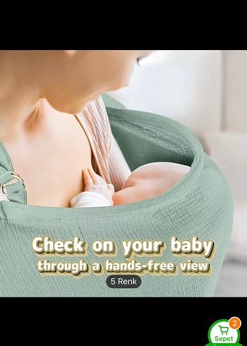 Emzirme örtüsü - Görsel 4