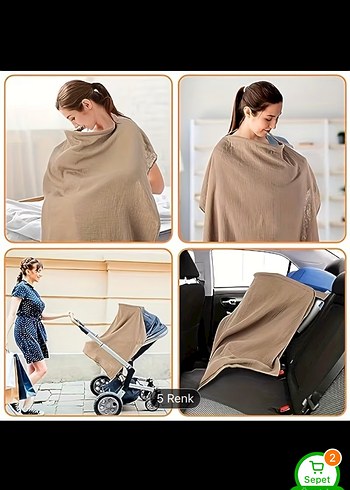 Emzirme örtüsü - Görsel 2