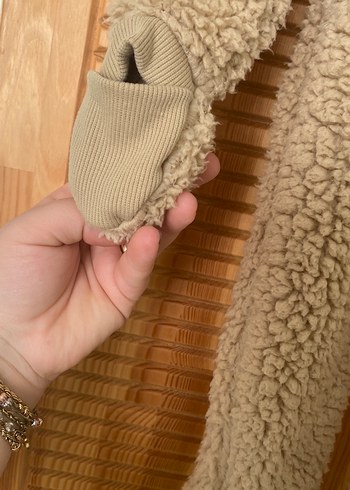 Kürklü kahve bebek tulumu - Görsel 2