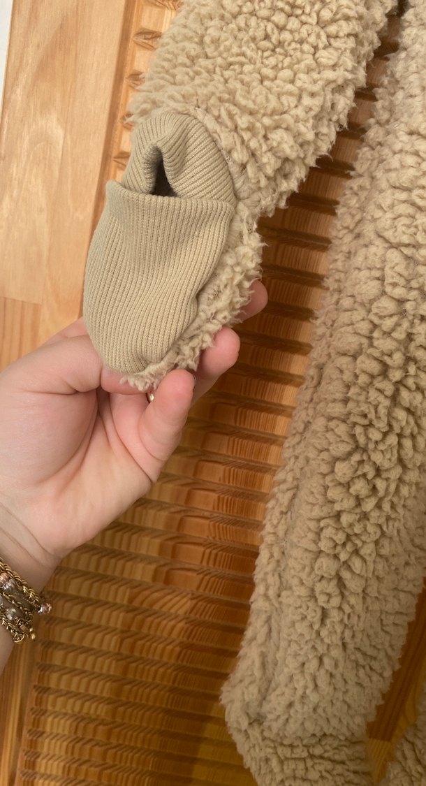 Kürklü kahve bebek tulumu - Görsel 2