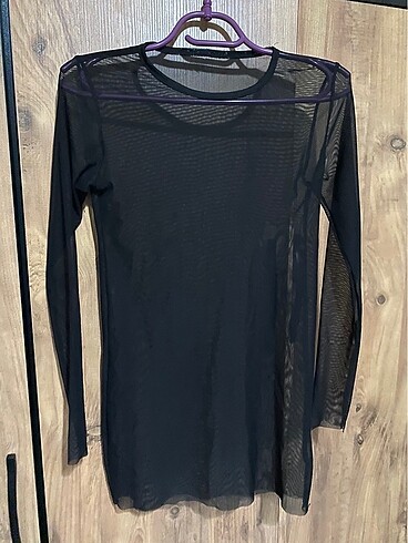 Pareo siyah beachwear