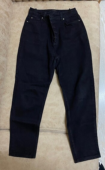 siyah mom jean