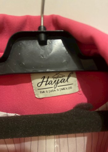 Pembe Vatkalı Blazer Ceket - Görsel 3