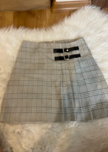 Pileli Mini Etek - Görsel 2