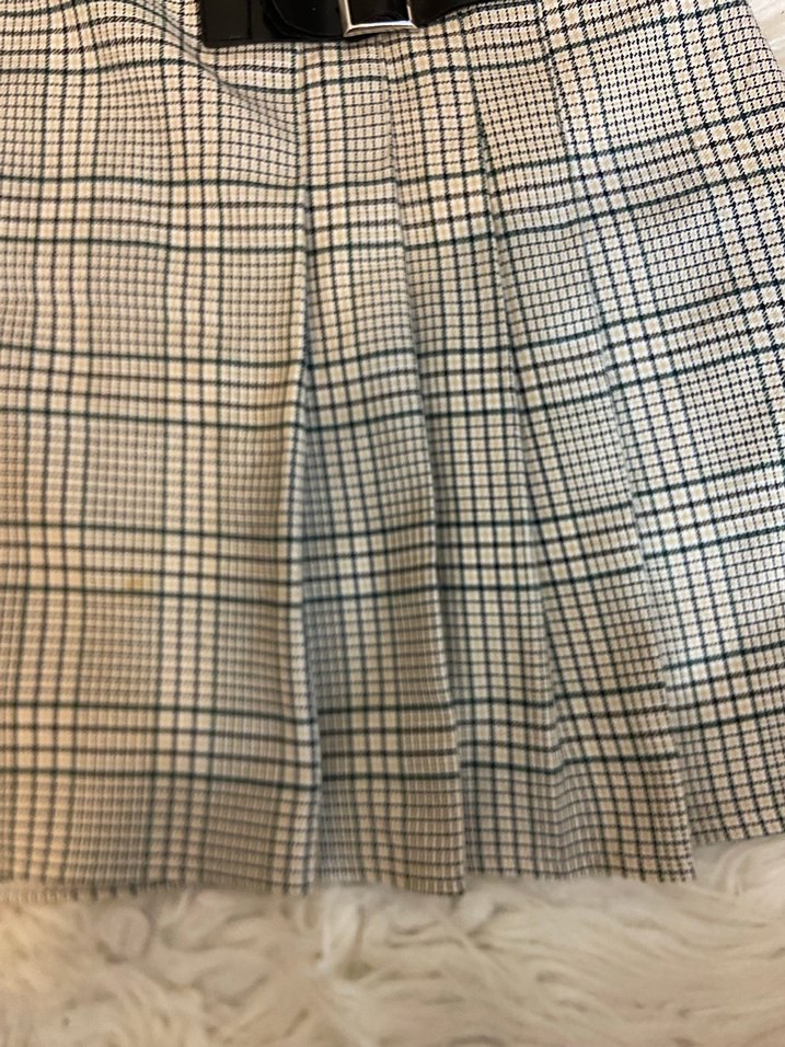 Pileli Mini Etek - Görsel 4