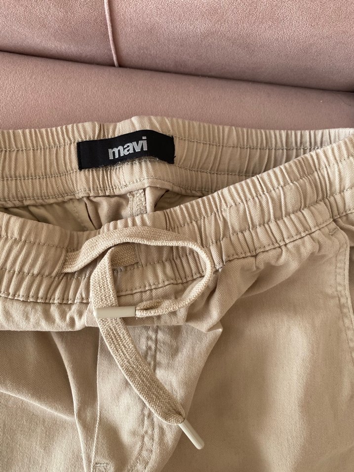 Mavi marka Bej Rahat Kesim Erkek Pantolon XS beden - Görsel 4