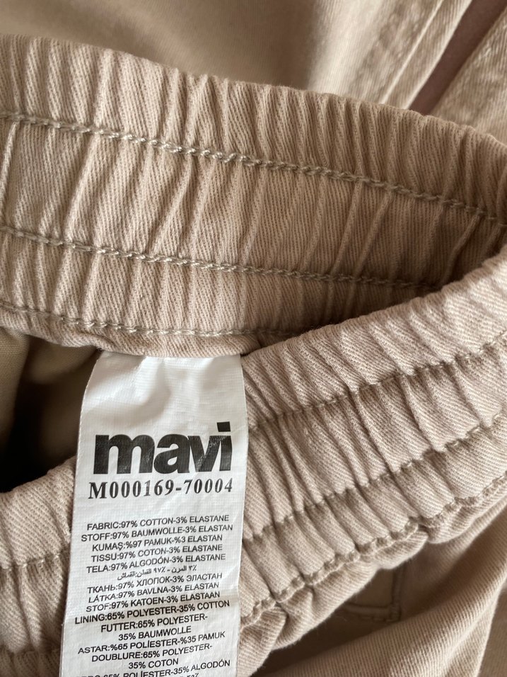 Mavi marka Bej Rahat Kesim Erkek Pantolon XS beden - Görsel 3