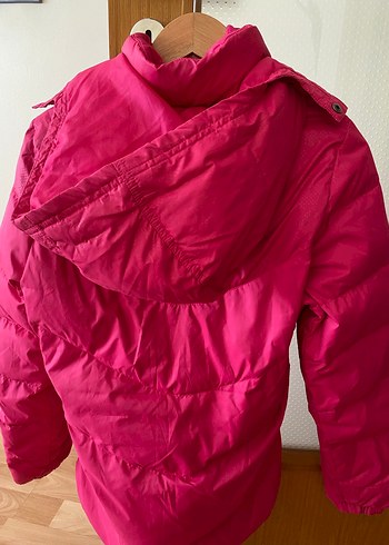 Adidas Parlak Pembe Fermuarlı kuş tüyü Kadın Kışlık Mont - Görsel 2