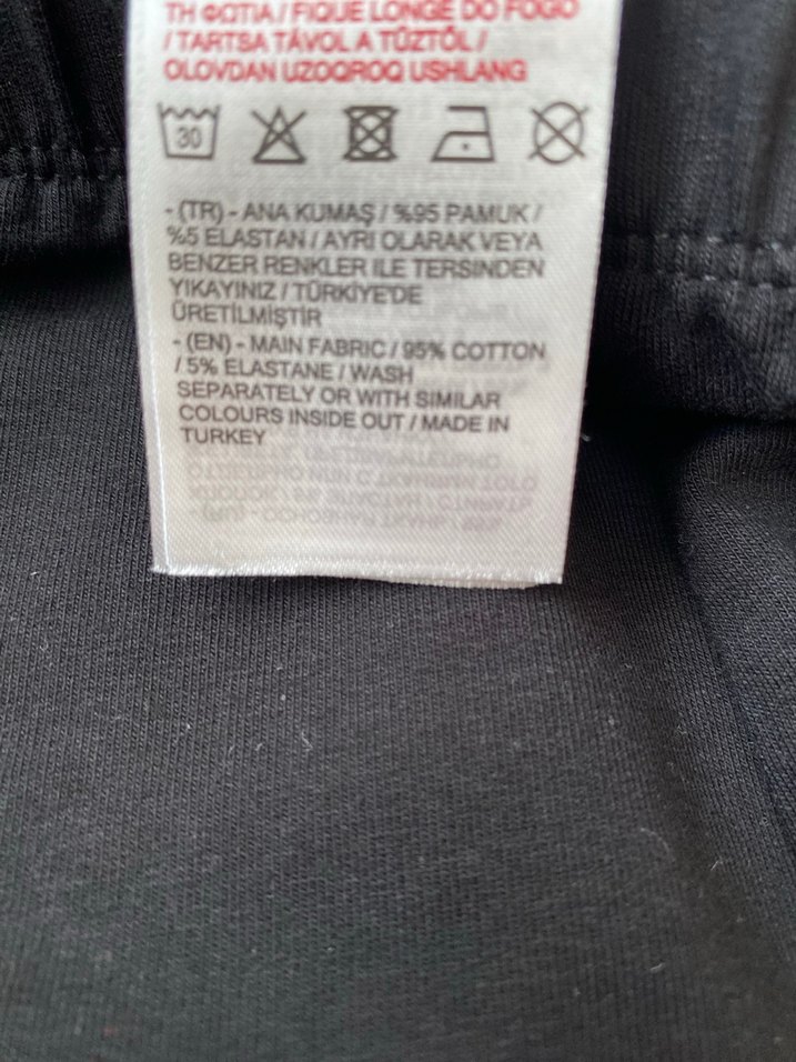 Siyah kız çocuk tayt - Görsel 2