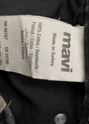 Gri smoke Kadın Denim Midi Jean - Görsel 6