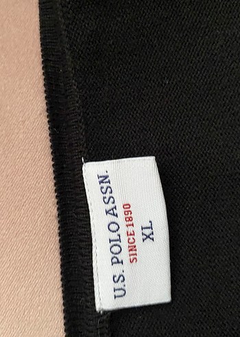 U.S Polo %100 Pamuk Siyah Uzun Kollu Hırka LX - Görsel 3