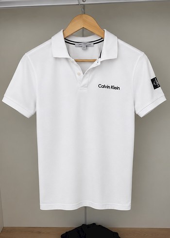 Calvin Klein Beyaz Polo Tisort