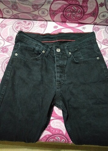 s Beden siyah Renk Bayan Slim Fit Kot Pantolon