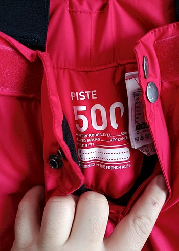 Erkek Kırmızı Kayak Pantolonu, 8 10 yaş - Görsel 7