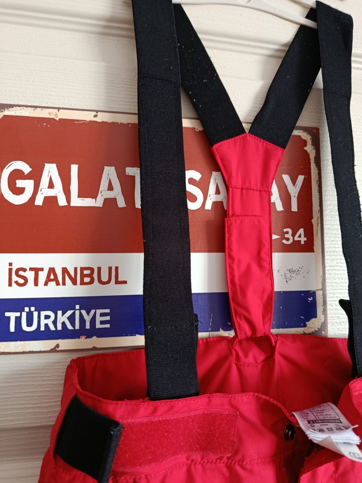 Erkek Kırmızı Kayak Pantolonu, 8 10 yaş - Görsel 3