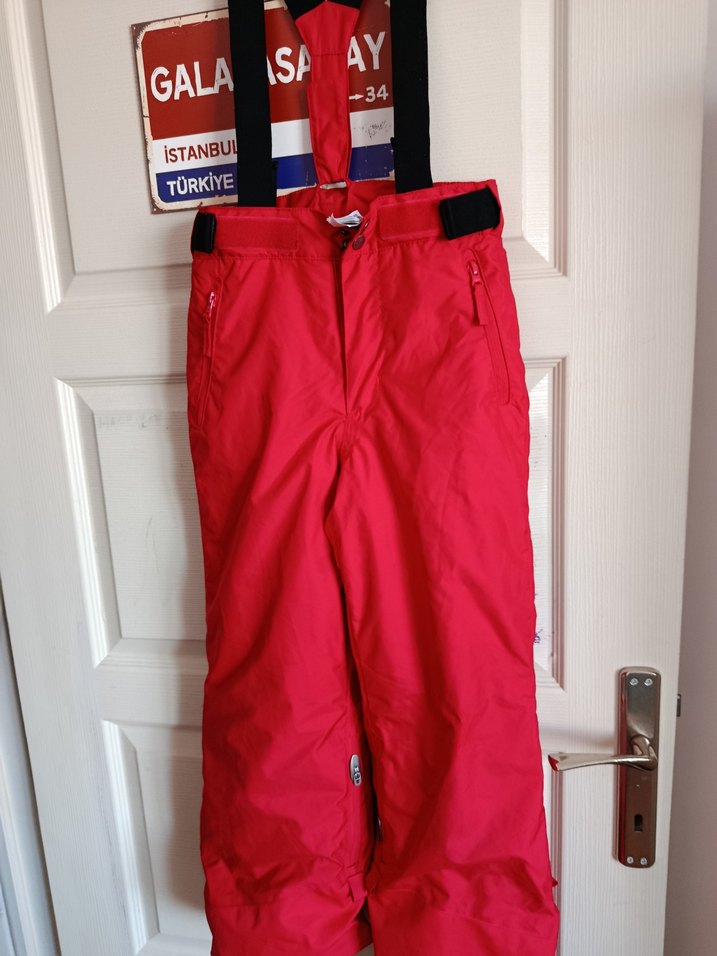 Erkek Kırmızı Kayak Pantolonu, 8 10 yaş - Görsel 4