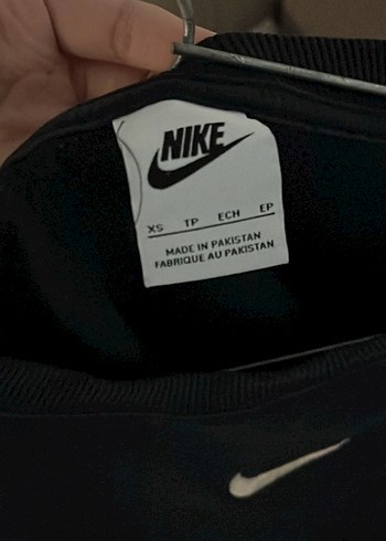 xs Beden siyah Renk Nike orjinal Siyah Oversize Spor Sweatshirt