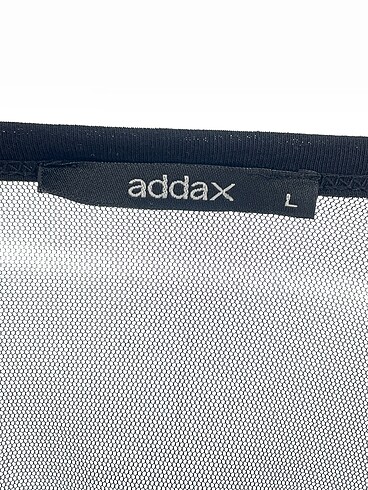 l Beden siyah Renk Addax T-shirt %70 İndirimli.