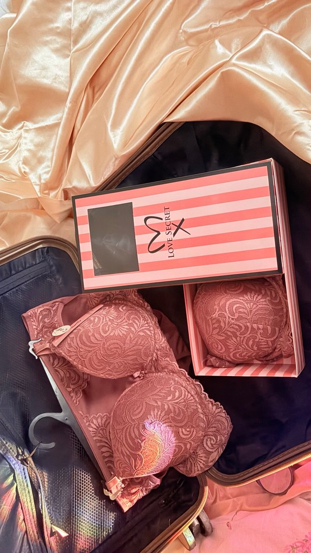 Mor Dantelli Sütyen - Görsel 2