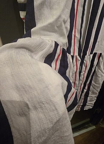 Yazlik uzun elbise denizci - Görsel 4