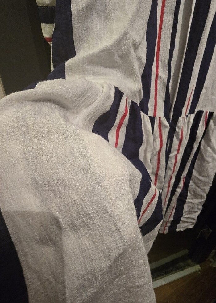 Yazlik uzun elbise denizci - Görsel 4