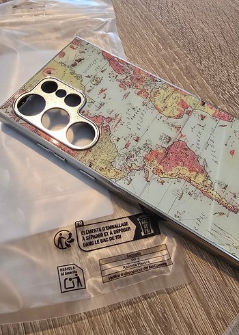 samsung S24 ULTRA Bej Bohem Telefon Kılıfı - Görsel 2