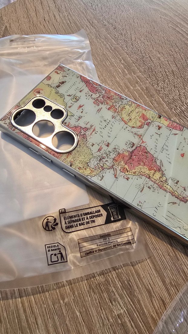 samsung S24 ULTRA Bej Bohem Telefon Kılıfı - Görsel 2