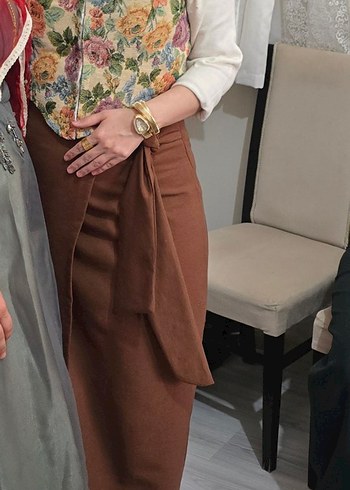 Çiçek Desenli Vintage Mini Büstiyer - Görsel 3