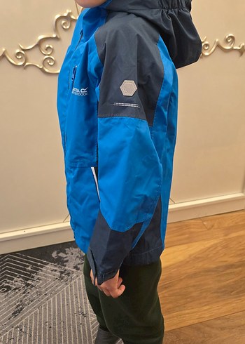 Erkek çocuk Lacivert Fermuarlı Yağmurluk REGATTA marka - Görsel 4