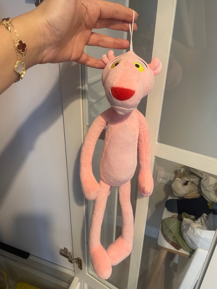 Pembe Peluş Oyuncak Ayıcık - Görsel 3