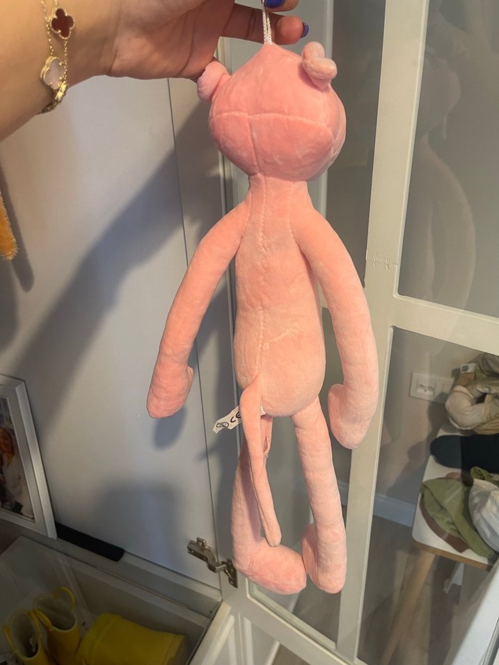 Pembe Peluş Oyuncak Ayıcık - Görsel 2
