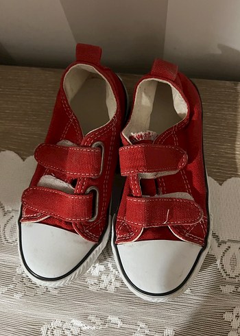 Vicco Erkek Çocuk Kırmızı Cırt Cırtlı Spor Ayakkabı