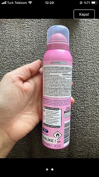 Diğer ISANA DEODORANT