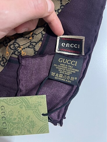  Beden GUCCİ A KALİTE İTHAL YÜN İPEK ŞAL