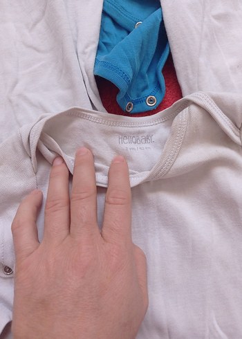 Renkli Kısa Kollu Bebek Body, Pamuklu, Sokak Stili - Görsel 7