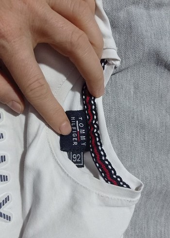 Erkek Çocuk Gri Bağlamalı Tişört - Görsel 8