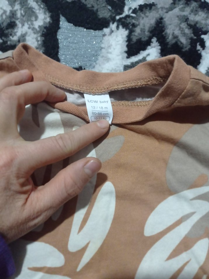 Bebek Erkek Kısa Kollu Desenli Takım - Görsel 3