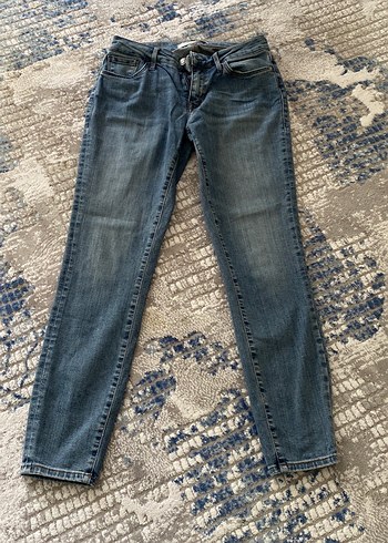 2K Koyu Mavi Slim Fit Denim Jean