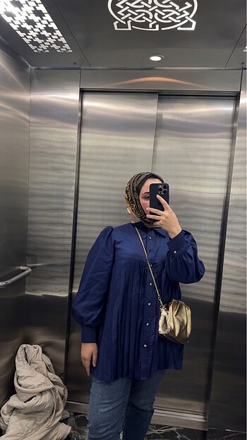 Zara Gold çanta