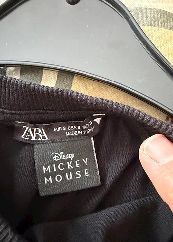 Siyah Mickey Mouse BaskılıTişörtü - Görsel 3