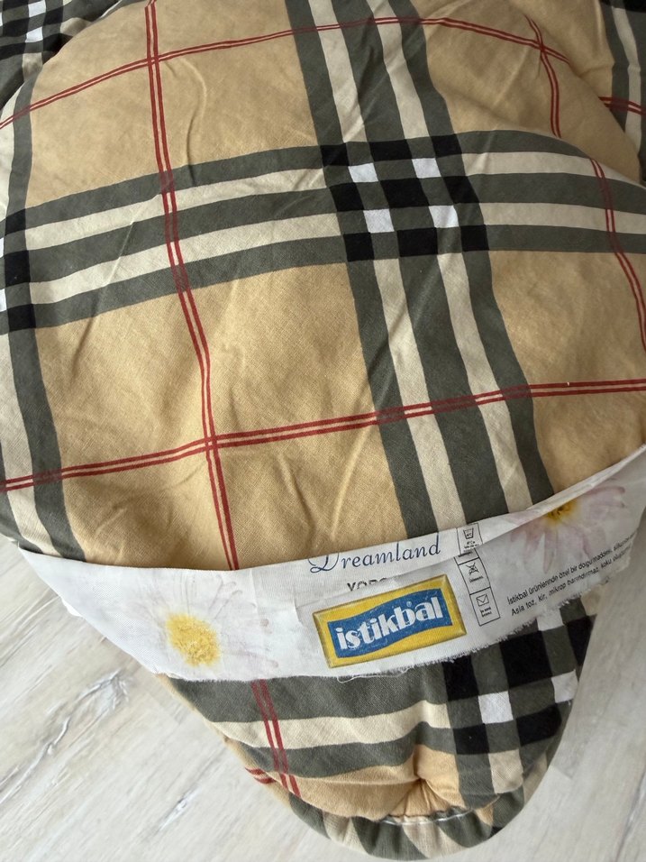 Ekose Desenli Çift kişilik yorgan - Görsel 3