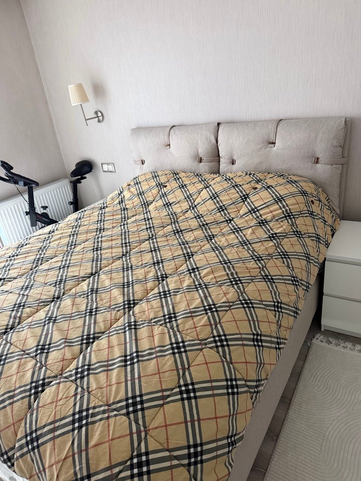 Ekose Desenli Çift kişilik yorgan - Görsel 2