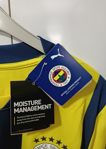 Çubuklu Fenerbahçe Forması S Beden Etiketli - Görsel 6