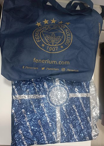 Çubuklu Fenerbahçe Forması S Beden Etiketli - Görsel 9