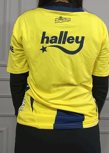 Çubuklu Fenerbahçe Forması S Beden Etiketli - Görsel 3