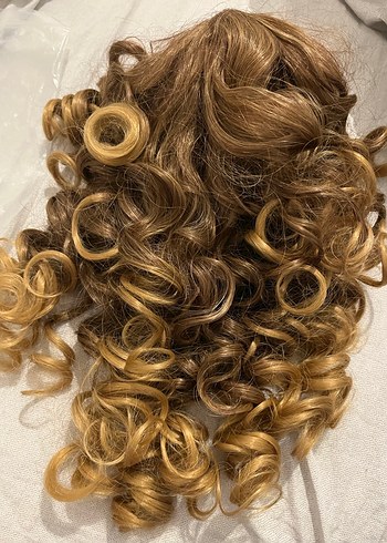 maşalı kıvırcık peruk  Kadın Saç Aksesuarı - Görsel 3