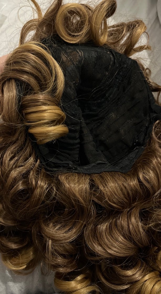 maşalı kıvırcık peruk  Kadın Saç Aksesuarı - Görsel 5