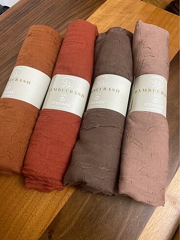 Silk & Cashmere İpekhan bambu crash şal