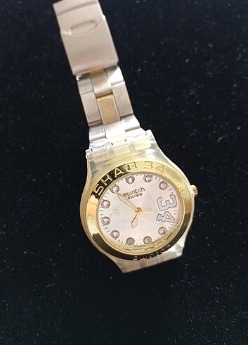 Swatch Gold metal saat 